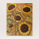 Buscar girasol puzzles Artista