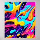 Buscar paisaje psicodélico posters Colores vibrantes