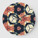 Buscar hexágono relojes de pared Fondo