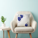 Buscar azul gris plateado cojines Flores