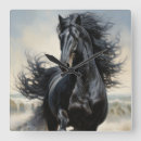 Buscar caballos hermosos relojes de pared Ecuestre