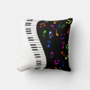 Buscar partitura musical cojines Negro
