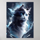 Buscar azul y luz posters Mágico