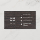 Buscar madera construcción de tarjetas de visita Artesano