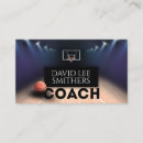 Buscar coach tarjetas de visita Entrenadores