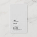 Buscar línea vertical tarjetas de visita Agente inmobiliario