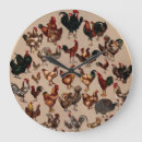 Buscar parrilla relojes de pared Aves de corral