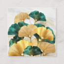 Buscar ginkgo tarjetas de visita Elegante