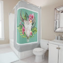 Buscar calavera cortinas de baño Flores