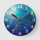 Buscar universo relojes de pared Azul