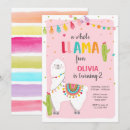 Buscar llamas invitaciones Alpaca