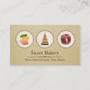 Buscar macarons franceses tarjetas de visita Pasteles