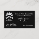 Buscar huesos tarjetas de visita Para ella