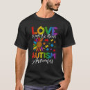 Buscar el flamear camisetas Autismo