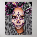 Buscar día de la mujer muerta posters Dia de los muertos