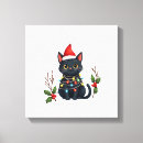 Buscar gatos negros lienzos Lindo