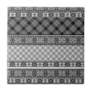Buscar rayas blancos y negros azulejos Blanco y negro