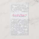 Buscar grabado del vintage tarjetas de visita Marfil