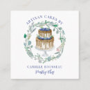 Buscar chef tarjetas de visita Panadero