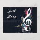 Buscar nota musical postales Cantante