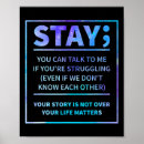 Buscar suicidio posters Salud mental