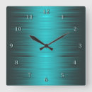 Buscar aguamarina relojes de pared Turquesa