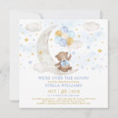 Buscar lunares azules invitaciones Futura madre