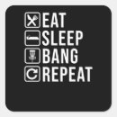 Buscar eat sleep pegatinas Divertido