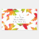 Buscar verde amarillo rectangulares pegatinas Otoño