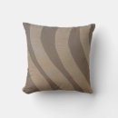 Buscar rayas del marrón oscuro cojines Moda