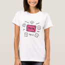 Buscar símbolos matemáticos camisetas Profesora