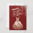 Buscar dulce dieciséis de la princesa invitaciones Hija