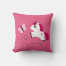 Buscar unicornio blanco cojines Rosa