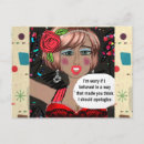 Buscar sarcástica postales Para ella