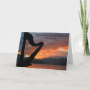 Buscar música de la arpa tarjetas Saludo