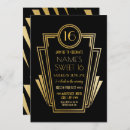 Buscar 1920s invitaciones Elegante