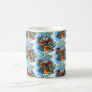 Buscar tierra azul tazas Blanco