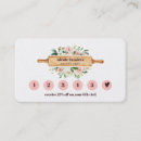 Buscar loyalty tarjetas de visita Pastelería