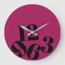 Buscar grandes números relojes de pared Para ella