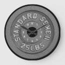 Buscar el bodybuilding relojes de pared Barbell