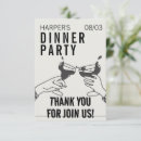 Buscar fiesta de cena tarjetas Moderno