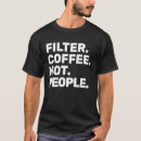 Buscar café del filtro ropa Barista