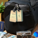Buscar pan etiquetas para maletas Elegante