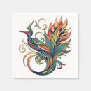 Buscar ave del paraíso servilletas Flores