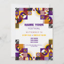 Buscar abstracto geométrico invitaciones General y unisex