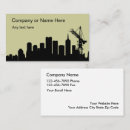 Buscar grúa construcción de tarjetas de visita Constructor