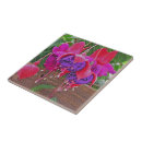 Buscar rosa del fucsia azulejos Flores