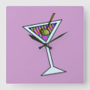 Buscar martini relojes de pared Aceituna