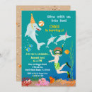 Buscar delfines niños invitaciones Chico