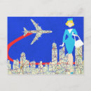 Buscar viaje del vintage tarjetas Alrededor del mundo